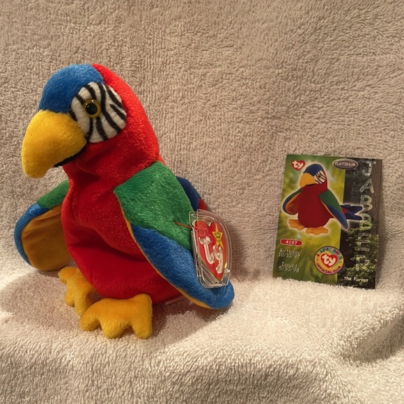 Ty Toys Ty Beanie Baby Jabber Original Vintage From The 9s Poshmark